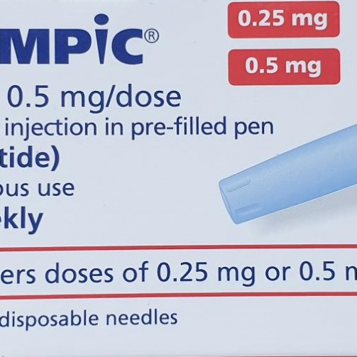 wieight loss injection - Semaglutide (Ozempic) pen device packet
