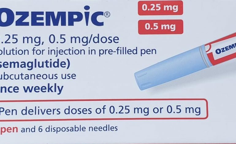 Semaglutide (Ozempic) pen device packet