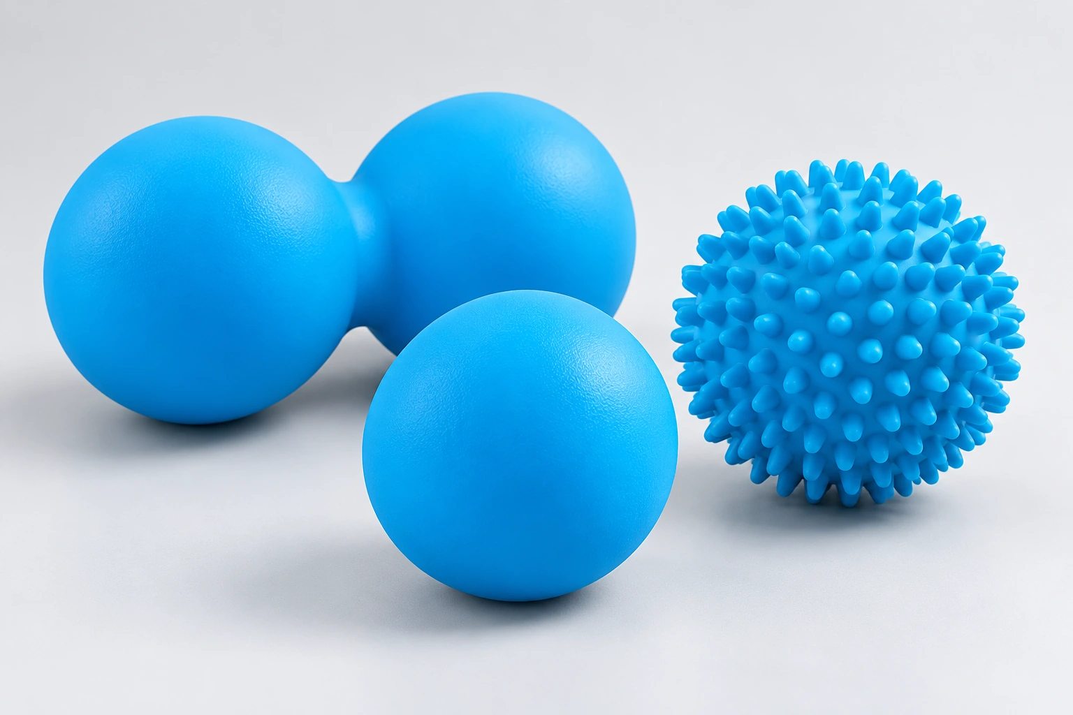 Cyan Massage Ball Trio